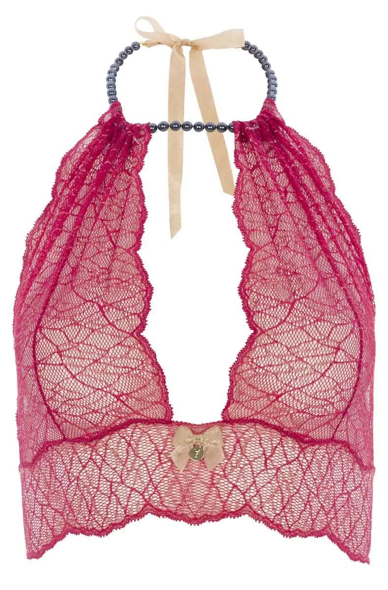 Sydney Dark Bralette Rojo