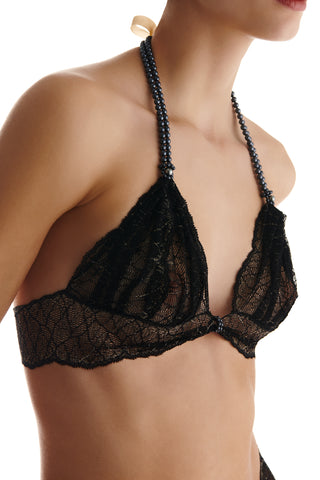 Sydney Dark Bra Negro